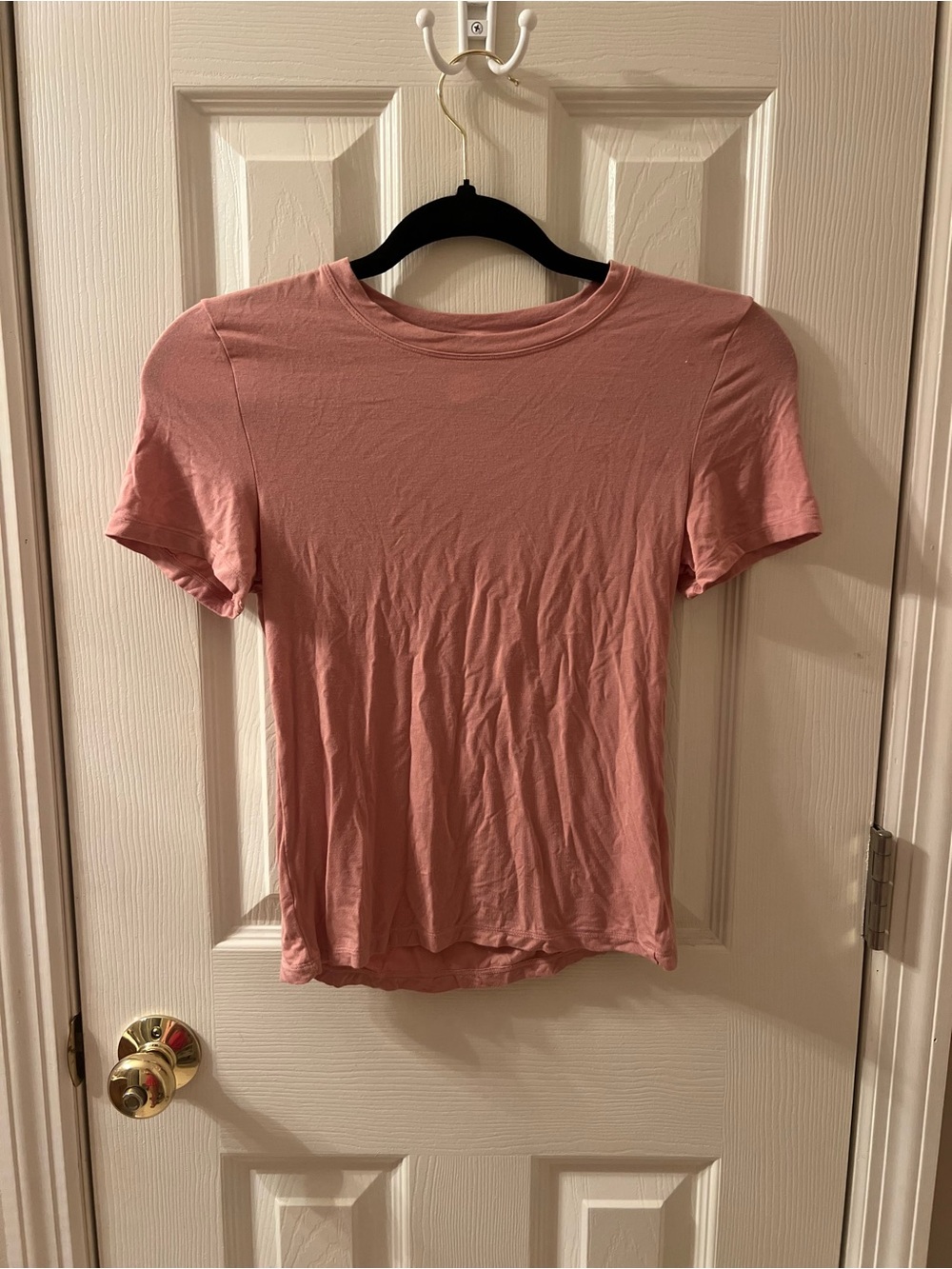 UGG Short-Sleeve Lounge Tee in Rose Pink